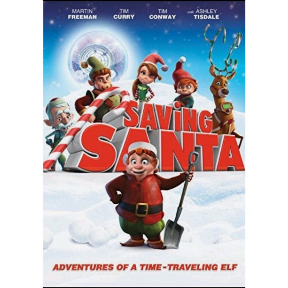 Saving Santa DVD Martin Freeman 2014 No Original Case